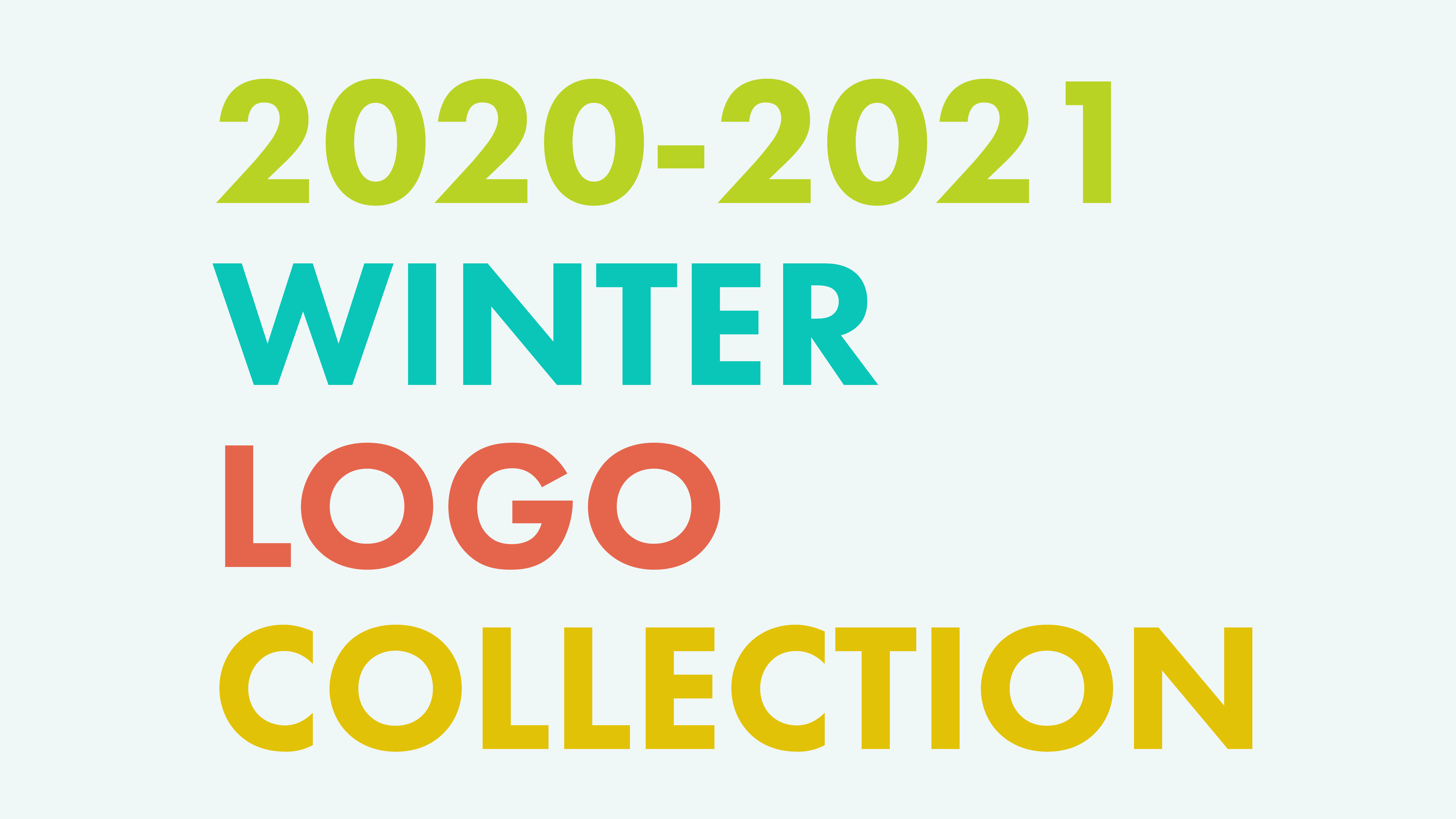 2020年から2021年にかけて、冬の期間に制作したロゴをまとめてご紹介します。